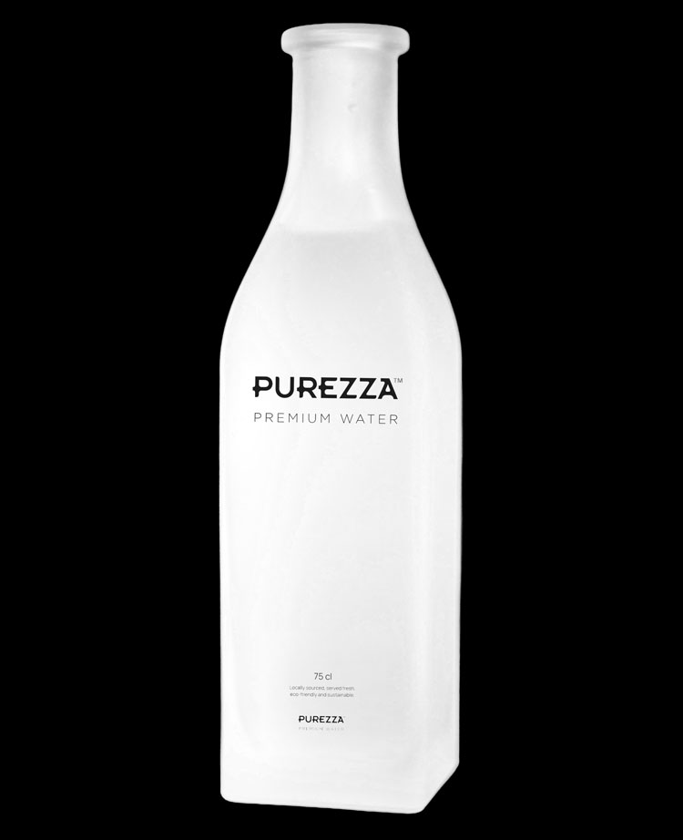 Thoreau Frosted -lasipullo Purezzalta